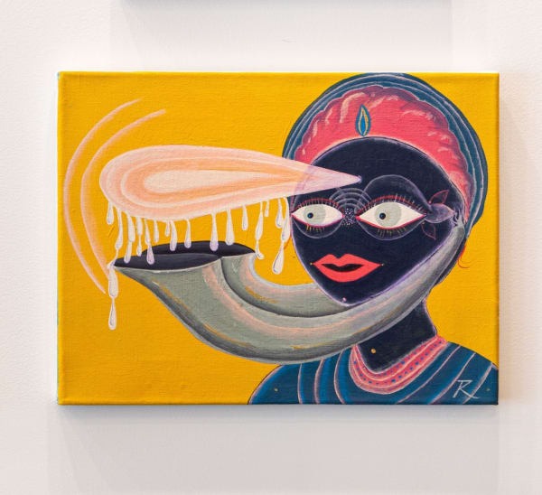 Rithika Pandey, To be a sleep and a pure listening at the same time., 2024