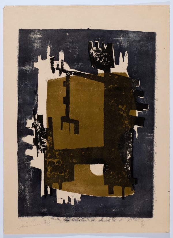 Hashim Samarchi, Composition, 1967