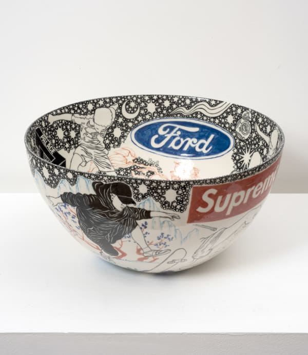 Faiza Butt b. 1973Untitled, 2017 Ceramic bowl 32 cm 12 5/8 in (diameter)