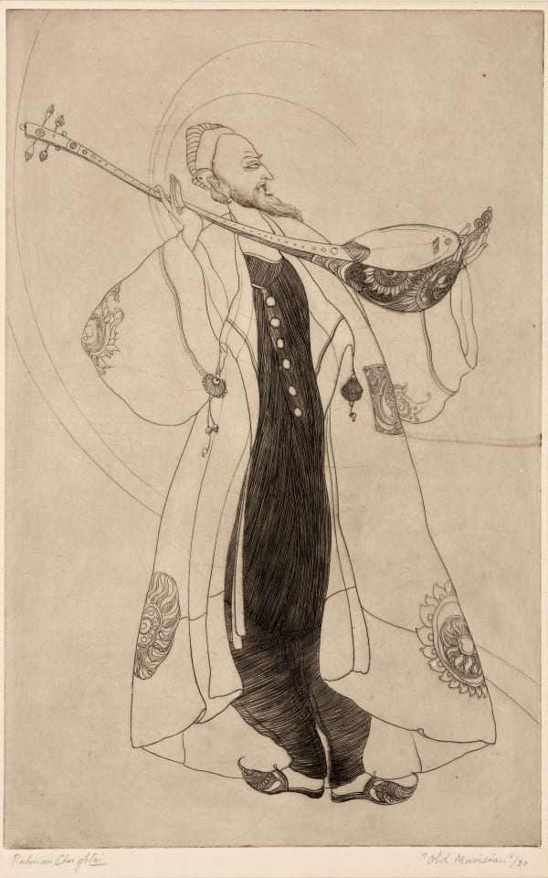 Abdur Rahman Chughtai, Old Musician