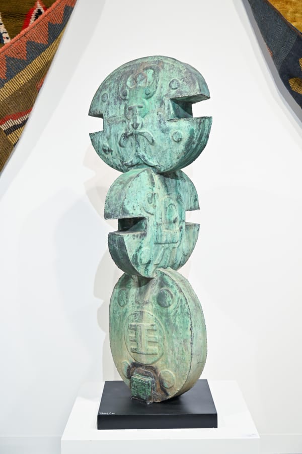 Parviz Tanavoli Monument for the Poet, 1960 Copper, unique 158 x 54 x 54 cm 62 1/4 x 21 1/4 x 21 1/4 in