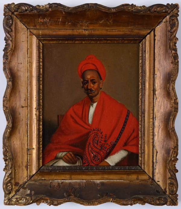 Studio of Lamqua, Portrait of Balaji Pandit Nana Phadnavis or Fadnavis (1742–1800)