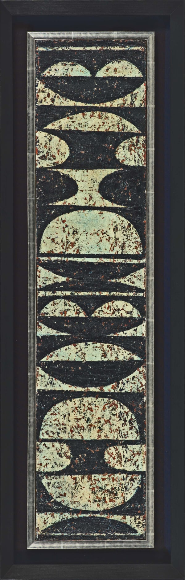 Anwar Jalal Shemza, Untitled (Composition in B and D), c.1959