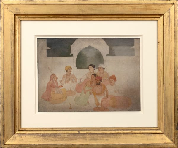 Abanindranath Tagore, A Moonlight Music Party, Circa 1903