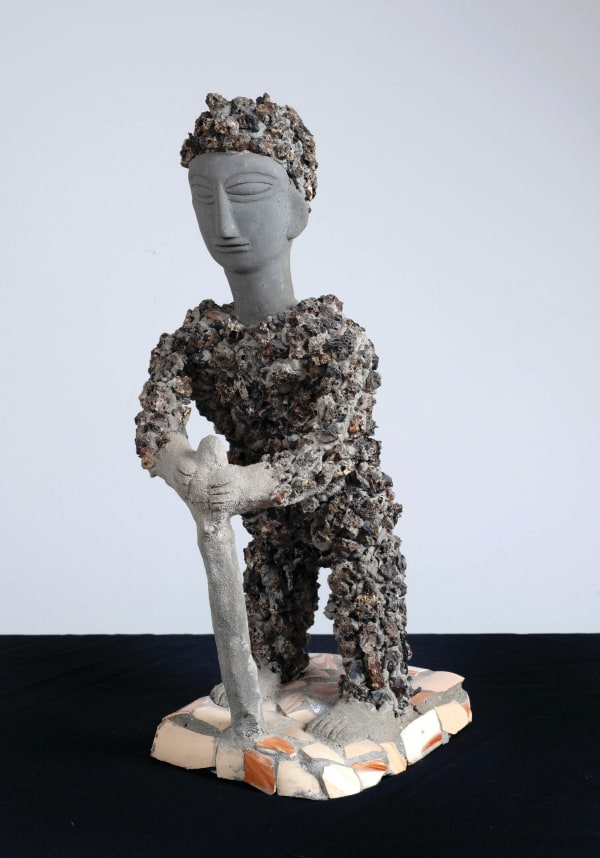 Nek Chand, Untitled (Standing Figure), 1997