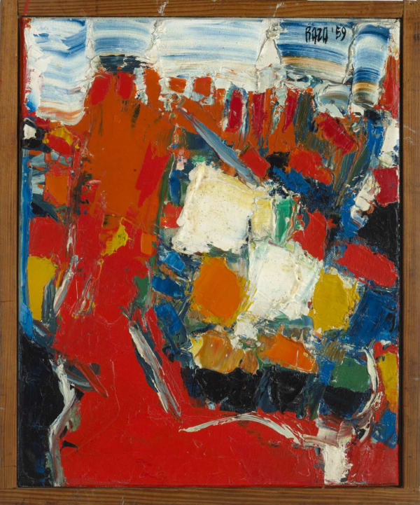 Sayed Haider Raza, Allee Rouge, 1959