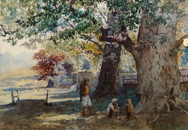 39. Herbert Arnould Olivier R.I., Untitled (View of Kashmir), 1884