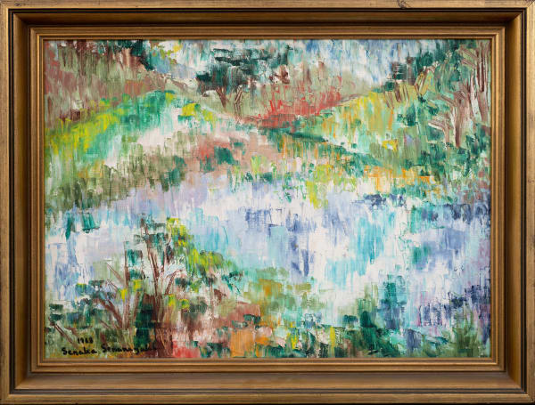 Senaka Senanayake, Untitled (Tropical Landscape), 1968