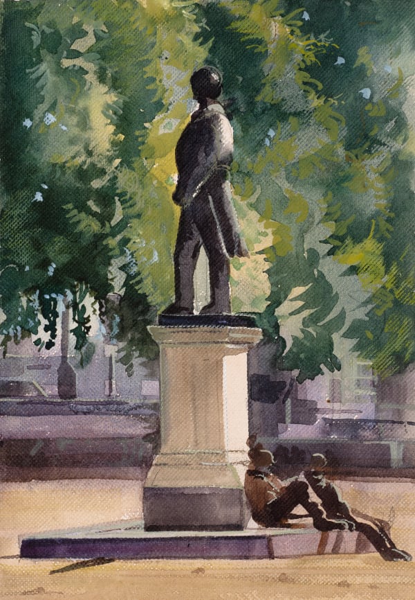 Shibu Natesan, War Memorial, London, 2022