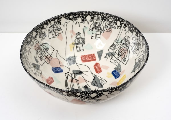 Faiza Butt b. 1973Untitled, 2017 Ceramic bowl 32 cm 12 5/8 in (diameter)