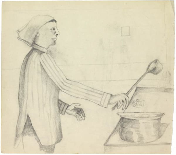 Bhupen Khakhar, Study for The Celebration of Guru Jayanti