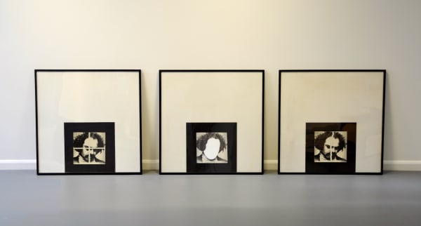 Rasheed Araeen, Art History, Brilliant White and Crossed, 1979