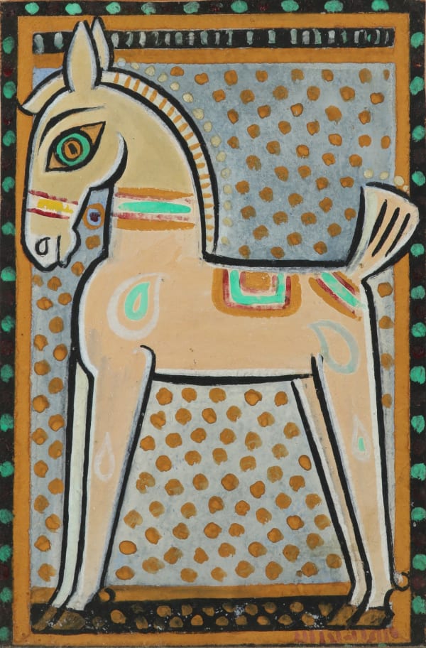 Jamini Roy, Horse, c.1940