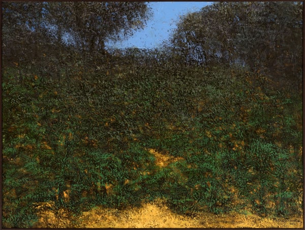 Paramjit Singh b. 1935Untitled, 2016 Oil on canvas 91.4 x 121.9 cm 36 x 48 in