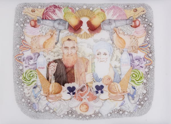 Faiza Butt b. 1973Get Out of My Dreams - 5, 2020 Ink on polyester film 63.5 x 84 cm 25 x 33 1/8 in