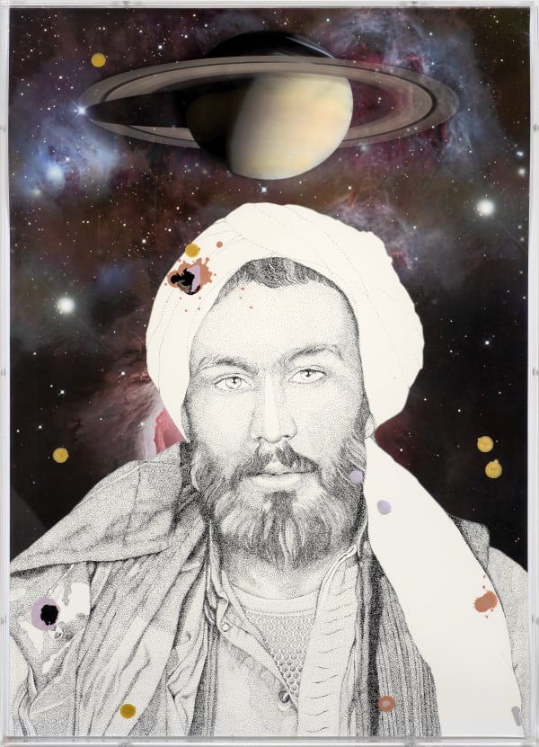 Faiza Butt b. 1973Untitled, 2017 Ink on polyester film 50 x 42 cm 19 3/4 x 16 1/2 in