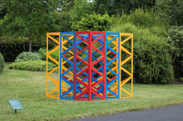 Rasheed Araeen, Summertime - The Regent's Park, 2017
