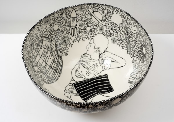 Faiza Butt b. 1973Untitled, 2017 Ceramic bowl 32 cm 12 5/8 in (diameter)