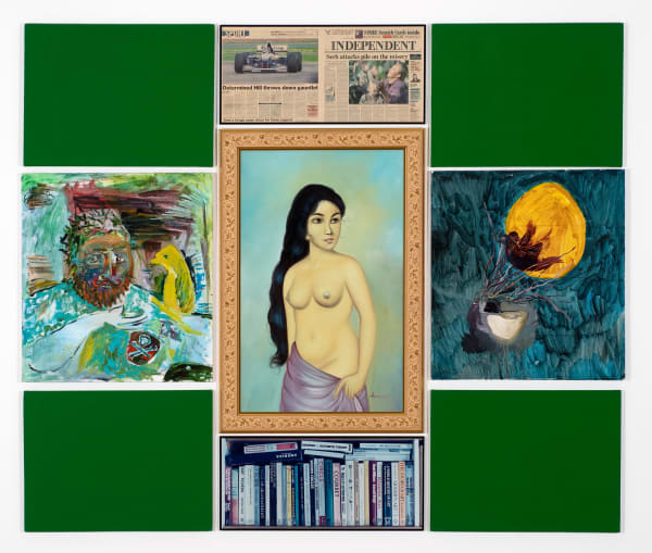 Rasheed Araeen, Les Condition Postmodern (Anything Goes in Post Modernity) , 1996