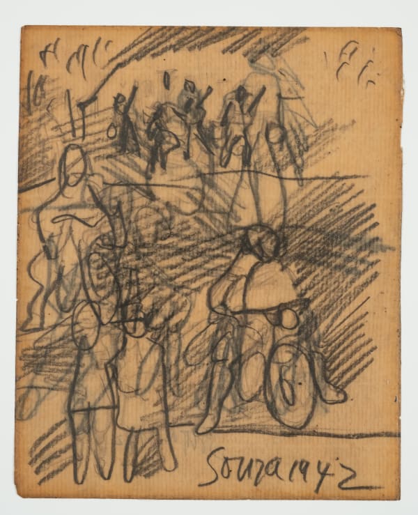 Francis Newton Souza, Untitled recto ; Untitled verso, 1942