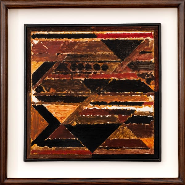 Sayed Haider Raza 1922-2016Untitled, 1987 Signed, dated and inscribed ‘RAZA/ 1987/ 30x30cm’ on the reverse Acrylic on canvas 30 x 30 cm 11 3/4 x 11 3/4 in