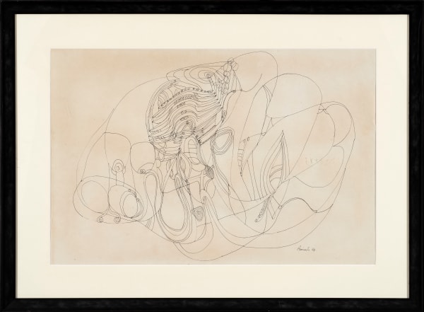 Avinash Chandra, Untitled (Abstracted Figure), 1964