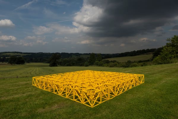 Rasheed Araeen, Zero to Infinity in YSP (Sunflower Yellow), 1968-2017
