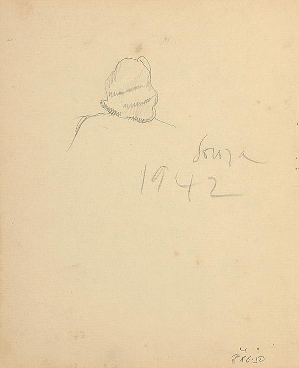 Francis Newton Souza, Untitled, 1942