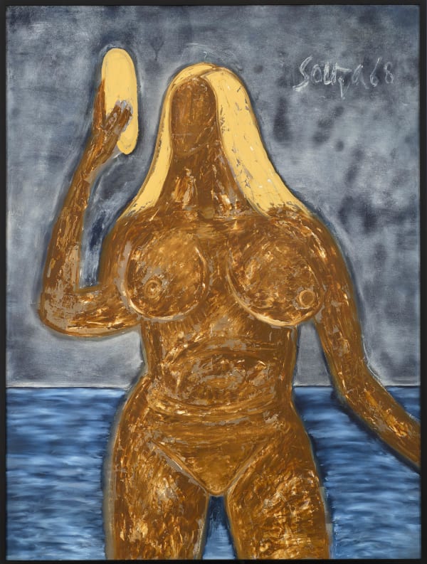 Francis Newton Souza, Californian Girl, 1968