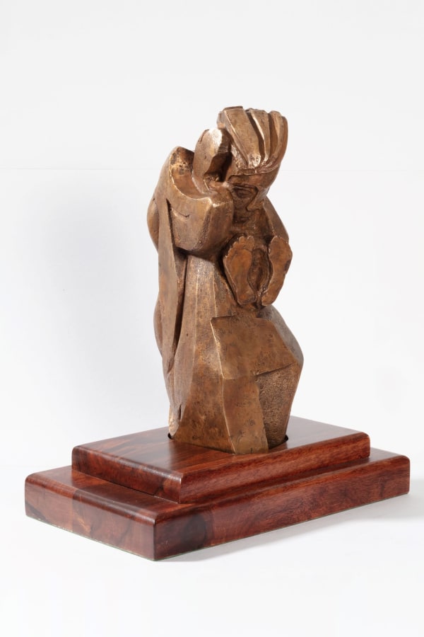 Sadanand K. Bakre, Untitled (Mother and Child), circa 1961