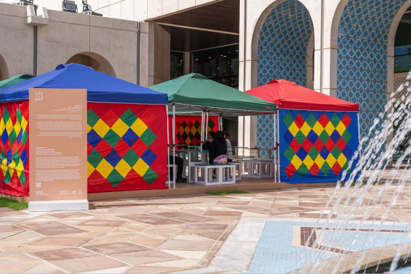 Rasheed Araeen, Shamiyaana Abu Dhabi, 2021