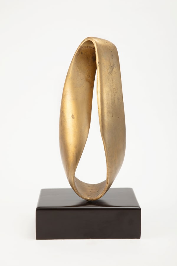 Sankho Chaudhuri Untitled Brass 48.3 x 20.8 x 12.7 cm 19 x 8 1/4 x 5 in