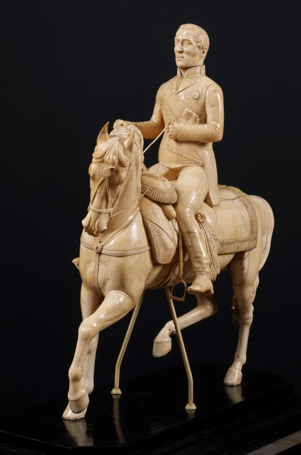 The Duke of Wellington on horseback