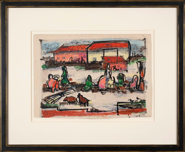 Francis Newton Souza, Goan Landscape, 1940