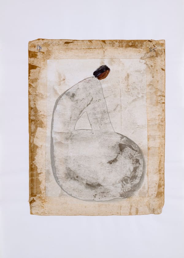 Ivan Peries, Untitled (Seated Figure), 1985