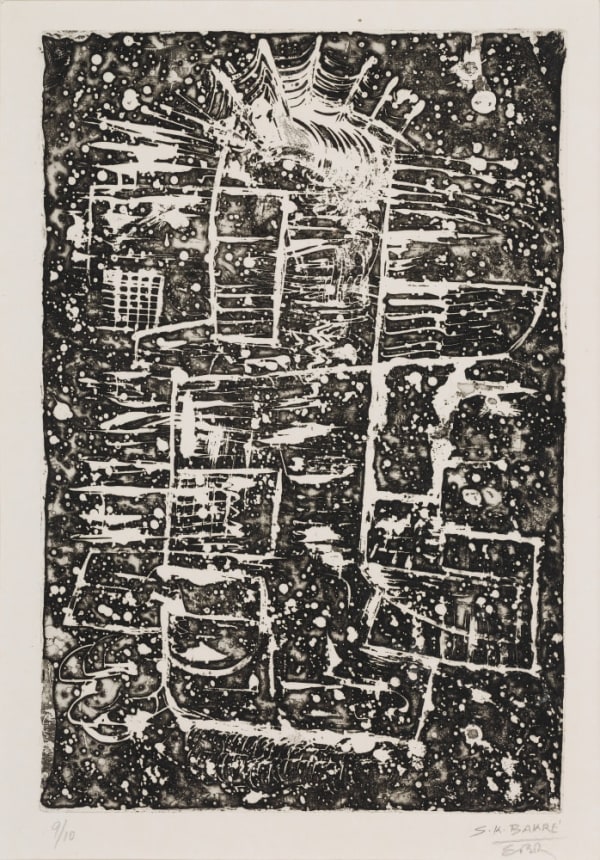 Sadanand K. Bakre, Untitled, 1958