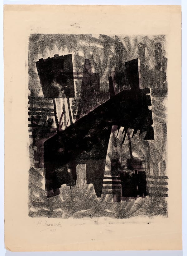Hashim Samarchi, Composition, 1967