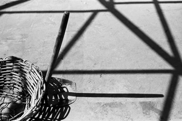 Prarthana Modi Basket and Hoe, New Delhi, 2008 Silver Gelatin print with Selenium toning, hand printed on fiber based archival paper, from an edition of 5 50.8 x 60.9 cm 20 x 24 in