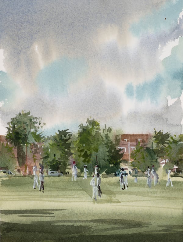 Shibu Natesan, Springfield Cricket Match, 2022