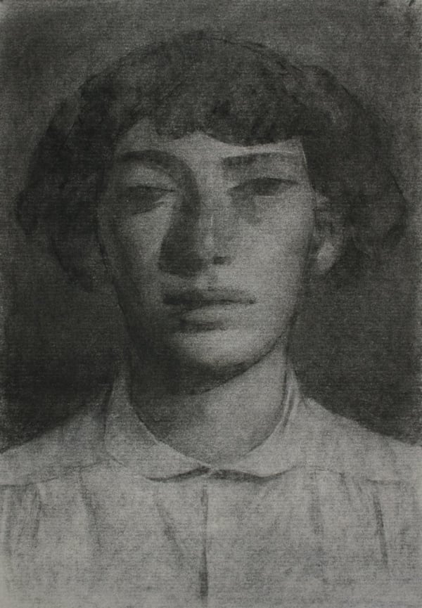 Mark Shields b. 1963Sealed Book III - Things Which Remain, 2021 Signed and dated on reverse Charcoal on paper 40 x 27 cm 15 3/4 x 10 5/8 in