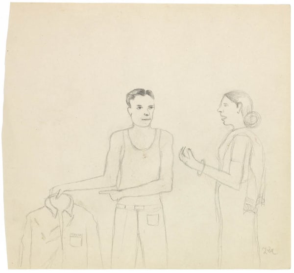 Bhupen Khakhar, In the Tailor's Shop