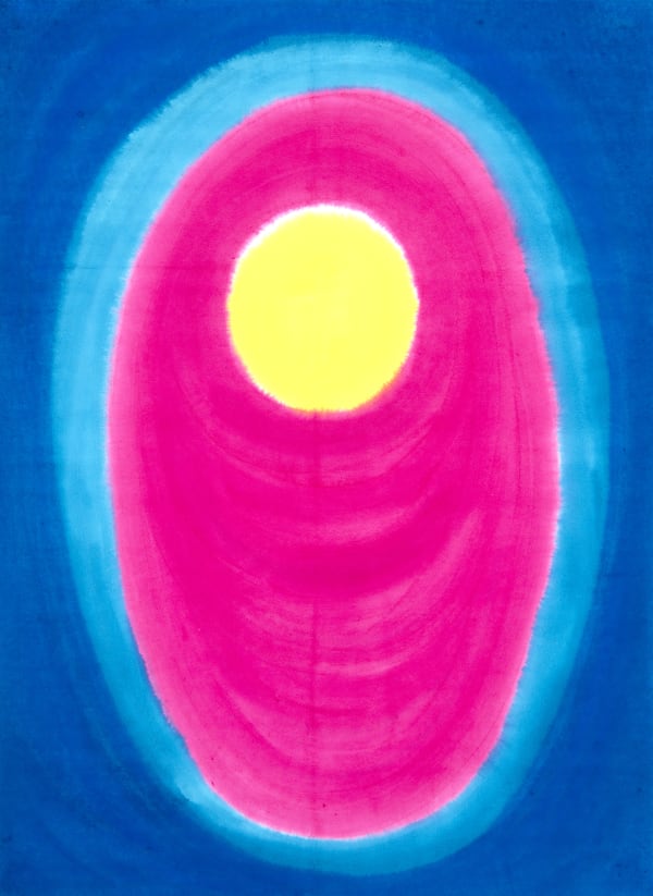 Prafulla Mohanti b. 1936Rati, 2006 Watercolour and pigment on paper Signed, dated and titled on the reverse 76.2 x 56.1 cm 30 x 22 1/8 in