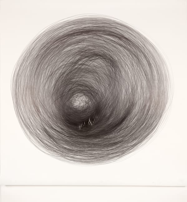 Carali McCall, Work no.1 (Circle Drawing) 1hr 52mins, 2019