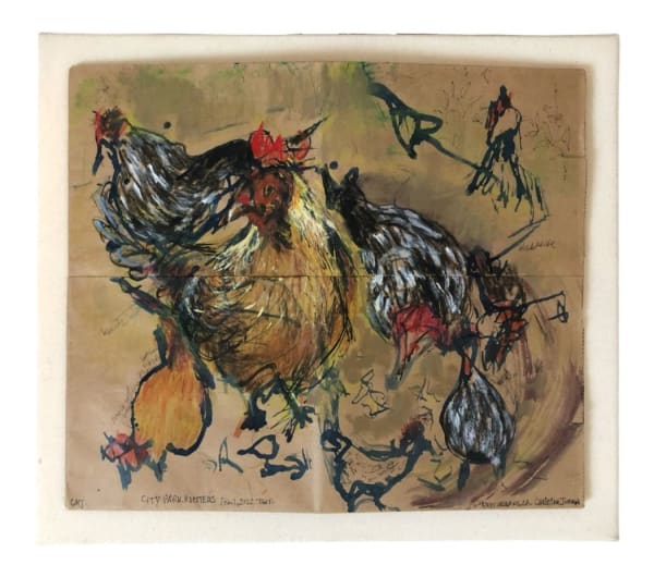 Christina Juran, Urban Roosters, City Park, 2022