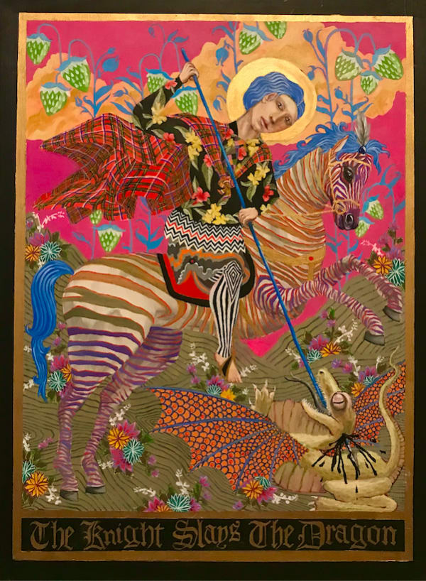 Heather Brown, Saint George Killing the Dragon, 2014