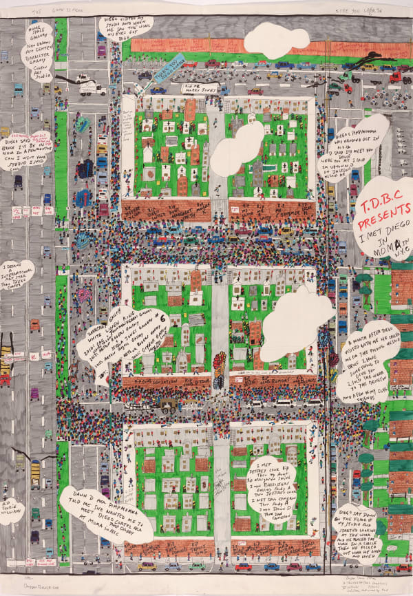 Dapper Bruce Lafitte, I Met Diego in MOMA in NYC, 2021