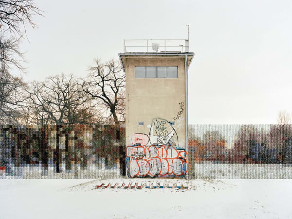 Diane Meyer, Former Guard Tower Off Puschkinallee, 2019