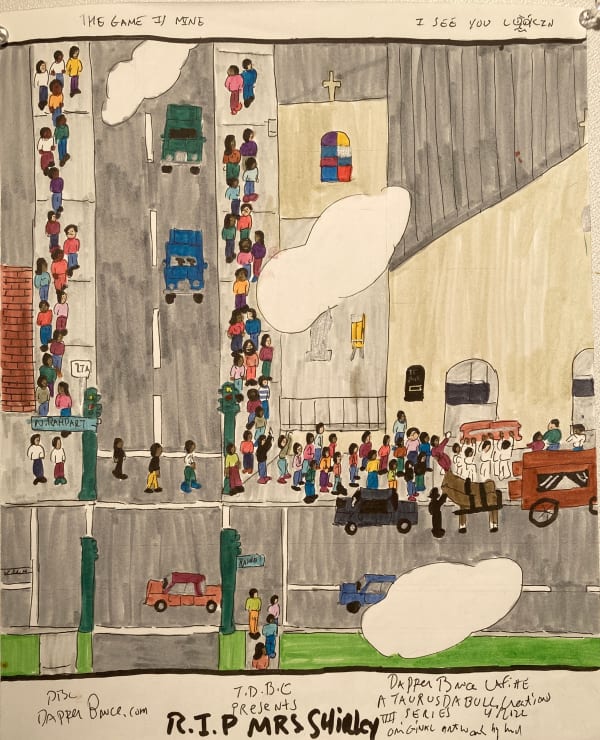 Dapper Bruce Lafitte, RIP Mrs Shirley, 2022