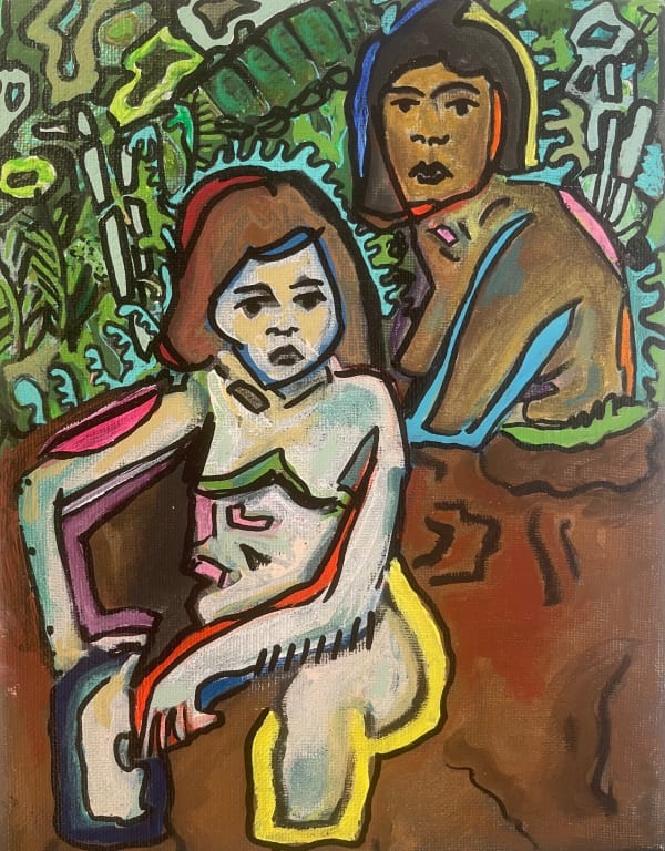 Anne Guillot, Bathers, 2022