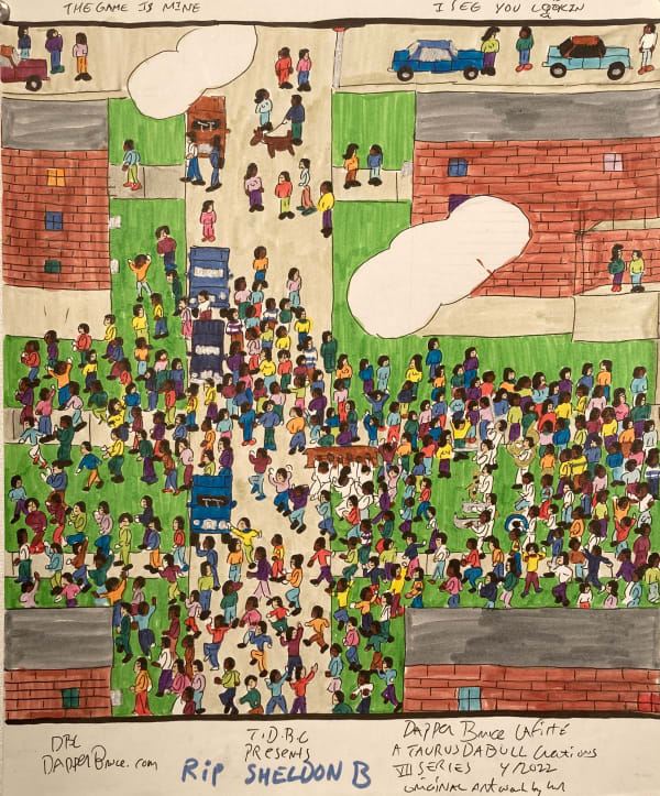 Dapper Bruce Lafitte, RIP Sheldon B, 2022